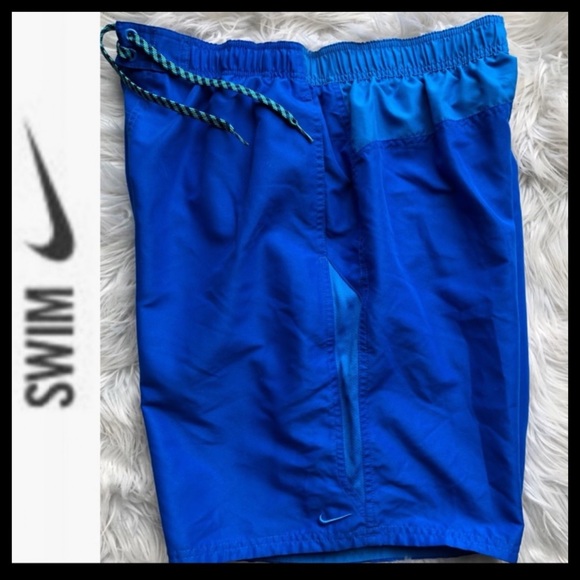 🎈SALE🎈NWOT NIKE Cobalt Swim Trunks - Picture 2 of 8